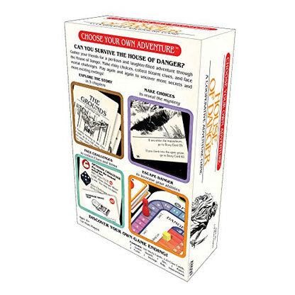 Asmodee Choose Your Own Adventure: House of Danger Board Game - Embark on a Perilous Journey in this Cooperative Narrative Adventure, Ages 10+, 1+ Players, 1+ Hour Playtime