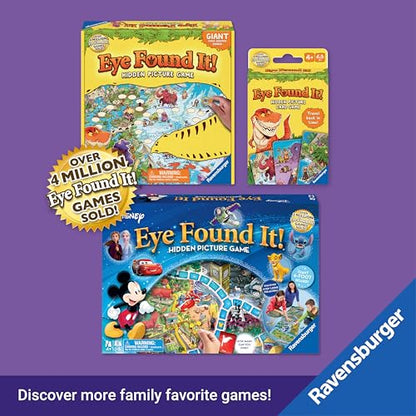 Ravensburger Eye Found It! World of Disney Card Game - Fun and Educational Spot It for Toddlers, Preschoolers, Boy and Girls Ages 3-8 - Family-Friendly for Endless Fun