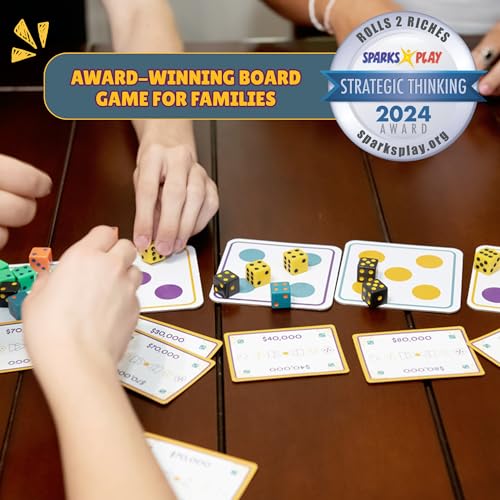 Dice & Board Game | Fast-Paced Family Game for Kids & Adults | Award-Winning Strategy Game for Kids 7+ & Adults | Perfect for Family Game Nights, Parties, Camping & Travel