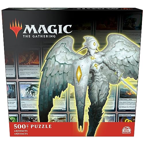 Magic The Gathering 500 Piece Puzzle - MTG Artifacts Jigsaw Puzzle for Adults & Kids 12+ - color: Artifacts 500pc Puzzle