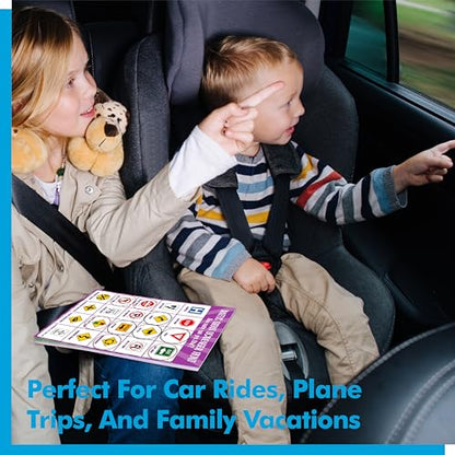 Gethelud 2 Pack Road Trip Game Pads, 10 Games (Categories, Dot & Boxes, Tic-tac-Toe, Scavenger Hunt Bingo), Pen Pencil Paper Game, Plane Trip/Car Travel/Getaway Activity Pad for Kid, Adult - style: Classic+Scavenger hunt bingo
