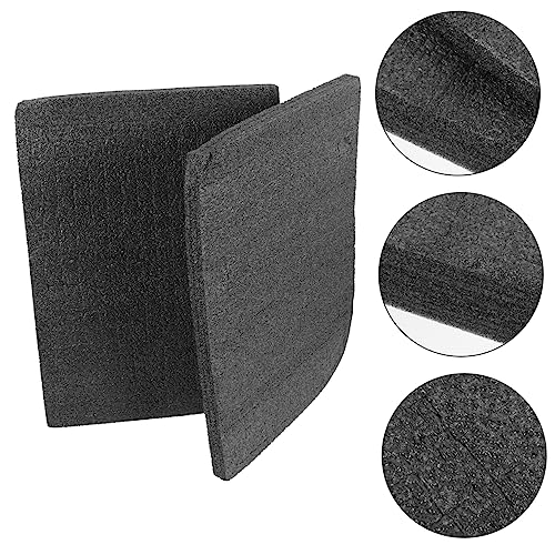 2pcs Pre-Cut Foam Inserts for Toolbox Crafts Flexible Foam Padding for Case Packing for Game Storage Drawer Organization Protective Blocks