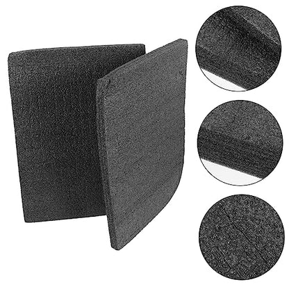 2pcs Pre-Cut Foam Inserts for Toolbox Crafts Flexible Foam Padding for Case Packing for Game Storage Drawer Organization Protective Blocks
