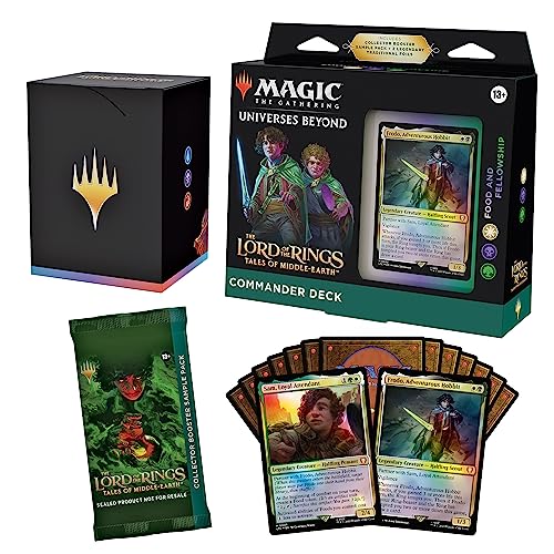 Magic: The Gathering The Lord of the Rings: Tales of Middle-Earth Commander Deck Bundle – Includes All 4 Decks