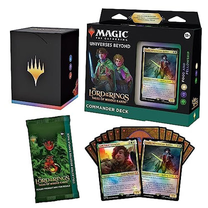 Magic: The Gathering The Lord of the Rings: Tales of Middle-Earth Commander Deck Bundle – Includes All 4 Decks