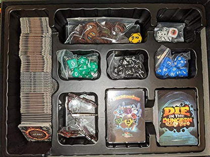 Giga Mech Games DIE in The Dungeon! A Solo Game of DIE-namic Dungeon Crawling,Where You are The Dungeon Monster!