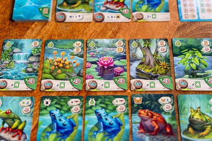 Capstone Games Pondscape - Strategy Card Game for Adults & Teens - 2 Player or More - Asymmetrical, Mystery, Role-Based & Thematic Card Game for Game Night & Family Fun