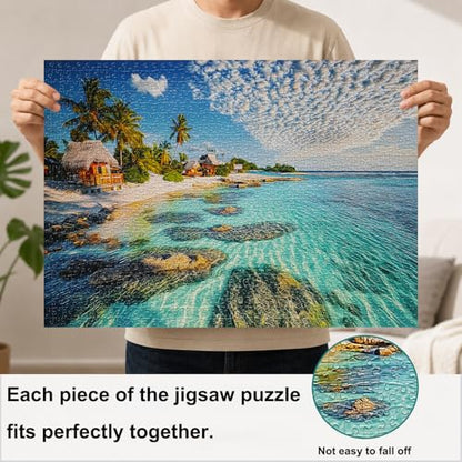 Jigsaw Puzzles for Adults 1000 Pieces Impossible Hard Difficult Challenging Puzzles for Adults 1000pc Puzzles Summer Breeze Jigsaw Puzzle 1000 Pieces 28 x 20 inch