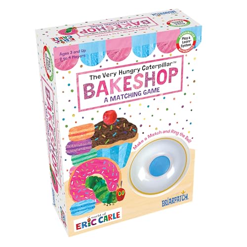 Briarpatch, The Very Hungry Caterpillar Bakeshop Matching Game, Based On Board Books By Eric Carle, Preschool Learning for Kids