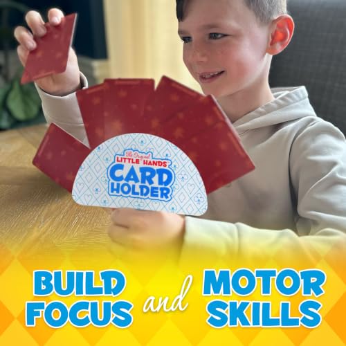 Gamewright - The Original Little Hands Playing Card Holder - Card Game Accessory for Kids - Ages 3 and Up - Perfect for Family Game Night! , 5"