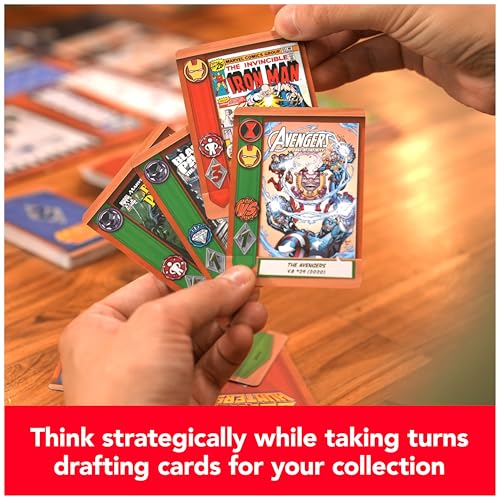 Spin Master Games, Marvel Comic Hunters, Comic Collecting Strategy Card Game for Fans of Marvel Rivals & Action Movies, 1-4 Players, for Ages 14 & Up - color: Marvel Comic Hunters