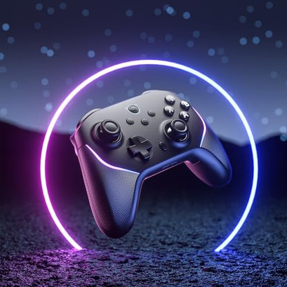 NYXI Imperial PC Gaming Controller with Adjustable Tension TMR Joysticks, Interchangeable Buttons for PC/Switch Layouts, 1000Hz Polling Rate, Dual-Mode Triggers, 1200mAh Battery & Dock - for PC/Switch/Android/TV