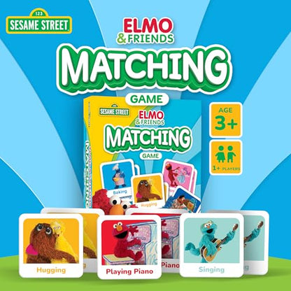 MasterPieces Kids Games - Sesame Street Matching Game - Fun for Kids and Family - Laugh and Learn - style: Sesame Street