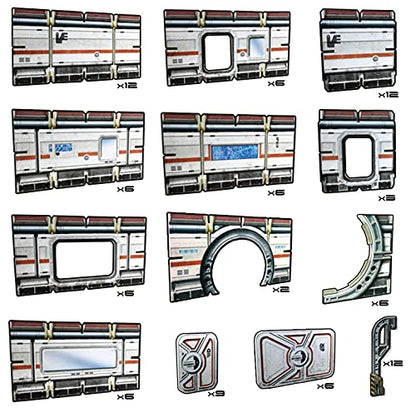 Battle Systems Sci-fi Terrain Galactic Core Set - style: Galactic Core Set
