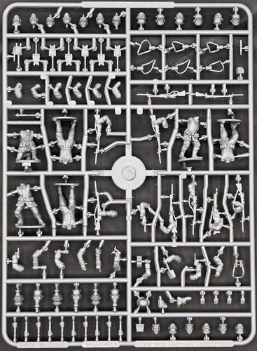 The Great War - German Infantry 1916-18 (30 Figures) Multi-Part Hard Plastic (HIGH Impact POLYSTYRENE) 28MM Figures…