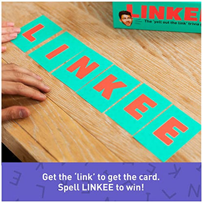 Spin Master Games Linkee Nick Jonas Edition Family Quiz Game | Find The Connecting Link Trivia, Promotes Lateral Thinking STEM Skills, Fun For Family Game Night, For 2+ Players, Ages 12+