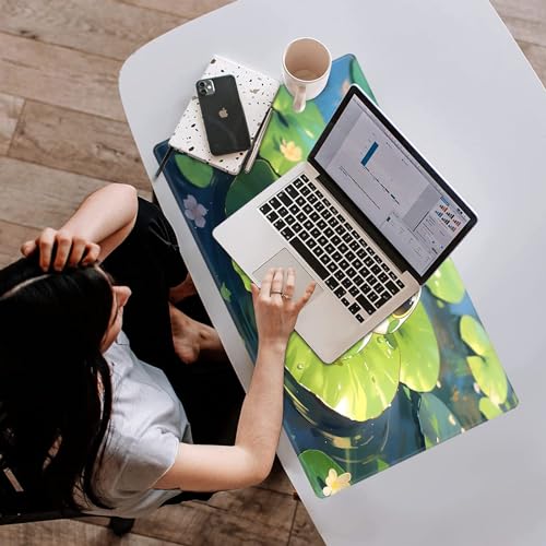 Card Playmat 70 x 40 cm Game Mats Tabletop Magic for MTG/TCG Cards, Trading Card Game Playing Stitched Commander Deck Gaming Desk Duel Mat Card Gameplay Mats, Frog - color: Frog, size: 27.5"X15.7"