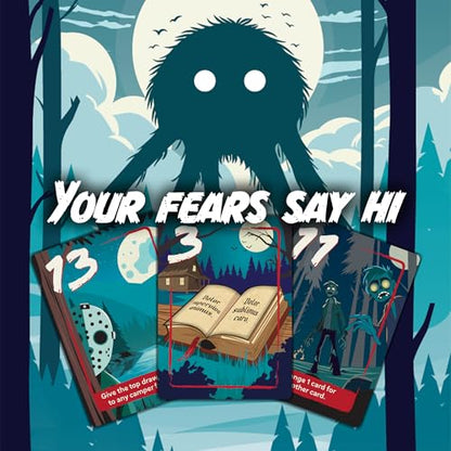 Scream Card Game, Spooky, Silly Fun for Game Night, Easy to Learn | Plays in Under 30 Minutes, 3-5 Players, Great for Teens, Adults & Families, From Creators of One Night Ultimate Werewolf