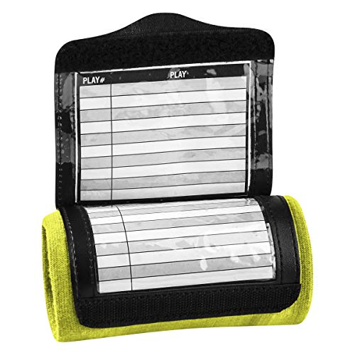 Champro Adult Quarterback Playbook Triple (AF50B) - color: Optic Yellow, size: Youth