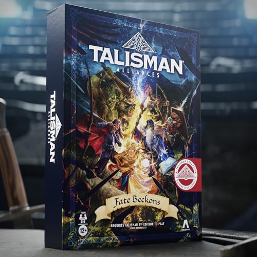 Avalon Hill Talisman Alliances: Fate Beckons Board Game | Talisman Expansion | Cooperative Fantasy Adventure Games | Ages 12+ | 2 to 6 Players - style: Talisman Alliances (Expansion)