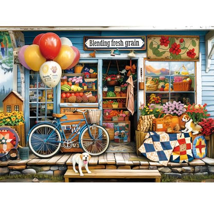 300 Piece Puzzles for Adults Dog Fruit Balloon Puzzle 300 Pieces Jigsaw Puzzles for Adult Kids Elderly Puzzle Game Adult Puzzles Family Challenging Game Home Decor Gift Toy 20.5x15IN - style: Balloon