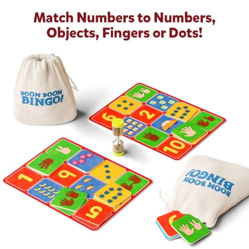 Skillmatics Bingo Preschool Board Game - Numbers & Counting, Fun & Fast Matching Bingo Game, Gifts for Boys & Girls Ages 4 to 7 - style: Numbers & Counting