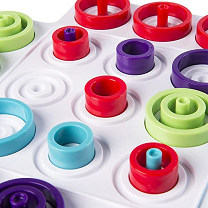 Marbles Otrio Strategy-Based Board Game for 2-4 Players Aged 6+