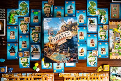 Capstone Games Pirates of Maracaibo Commanders Expansion Board Game for Adults & Teens, Tactical Strategy Board Game for 1-4 Players Ages 12+, Solo & Family Board Games, 90-120 Minute Playtime