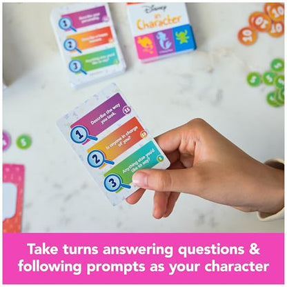Spin Master Games Disney in Character Guessing Family Game | Act Out & Guess Disney Characters, Encourages Creative Thinking STEM Skills, Family Game Night, For 2-4 Players, Ages 8+ - style: Modern