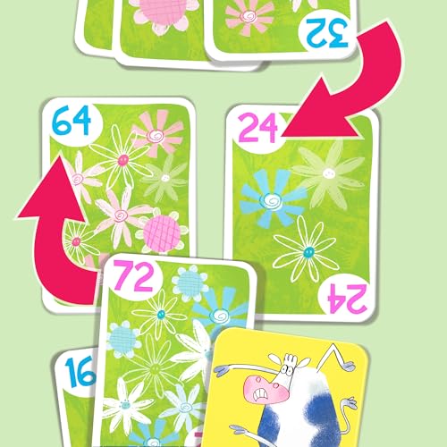 Melon Rind Jump 8, Math Game for Kids Learning Multiples of 8, Lively, Fun Card Game, Quick Activity for Boosting Math Confidence, Easy Screenless Fun, Ages 8+ - style: Multiples of 8
