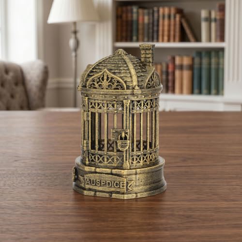 Tabletop Gaming Accessories Dice Prison DND Dice Jail Fantasy Gift AF1225C | Hand-Painted Brushed Brass Color RPG Accessory, Unique Tabletop Organizer and Map Props for Gaming Table - color: Af1225c Dice Jail Brassy