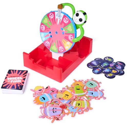 Spin Master Games Dumb Ways to Die: Wheel of Pain Board Game | Hilarious Survival Game, Spin The Wheel And Try To Keep Your Bean Alive, For 2-6 Players, Ages 12 & Up - style: Dumb Ways to Die: Wheel of Pain Game