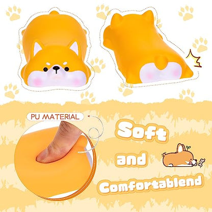 3 Pcs Cute Wrist Rest Support for Mouse Keyboard Computer Kawaii Mouse Pad Cat Pig Dog Animal Design Computer Arm Rest Cushion Mat for Laptop Desk Office Supplies