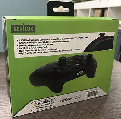 NEXiLUX WIRELESS 4 in 1 GAME CONTROLLER COMPATIBLE WITH XBOX Series X | S/ONE / PS3 & PC
