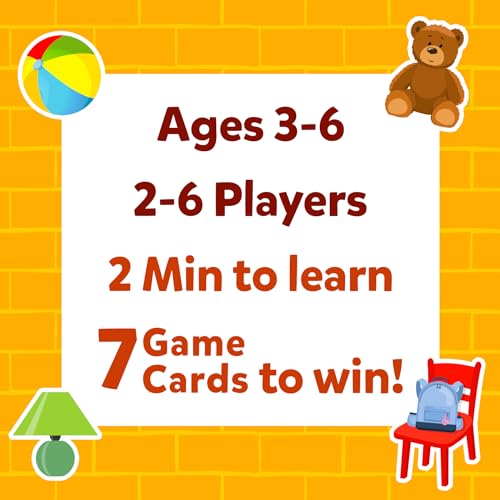 Skillmatics Guess in 10 Junior – Inside My House, Card Game, Gift for Kids | Educational Trivia Game for Preschoolers, Travel Toy & Guessing Board Game, Screen-Free, Boys & Girls Ages 3, 4, 5 & 6 - style: Junior Inside My House