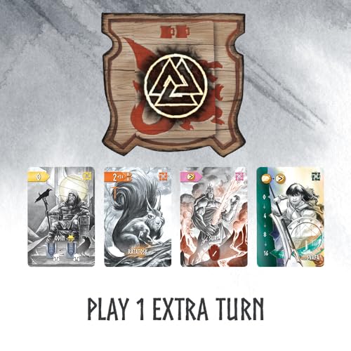 Nidavellir: Idavoll Expansion | Strategy Games for Teens & Adults | Expansion to The Award Winning Mythical Card Game | Recruit Creatures & Gods to Your Battalion | Ages 10+ | 2-5 Players | 45 Min