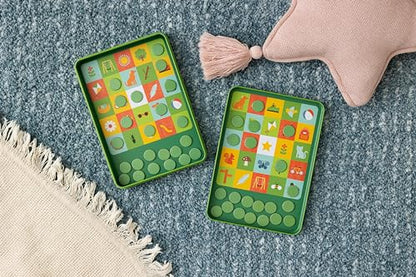 Petit Collage: Magnetic Bingo - in The Park | Outdoor Bingo Set, Find the Items at the Park | Includes Travel Tin for On-the-go Play| Great for Kids 4+