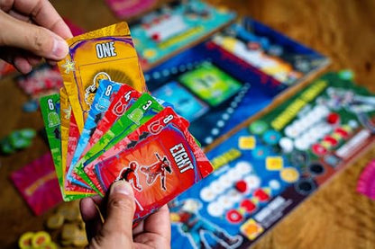 Capstone Games Rowdy Partners Strategy Card Game for 2-4 Players | 30 Minutes, Cooperative Wrestling Game, Trick Taking Game, Family Game Night