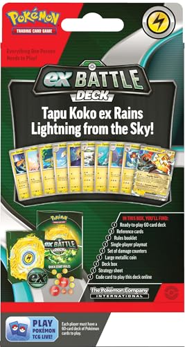 Pokémon TCG: ex Battle Deck (Tapu Koko ex OR Iron Leaves ex)