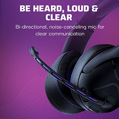 Victrix Gambit Black Wireless and Wired Gaming Headset with Mic - Microsoft Xbox One, Series X|S, PC - Esports-Ready Pro Audio, Noise Cancelling Microphone, Ultra-Comfort Over the Ear Headphones - style: Xbox