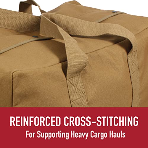 Rothco Canvas Parachute Cargo Bag | Built From Rugged Canvas, This Spacious Cargo Bag Hauls Gear With Ease—Durable, Reliable, And Ready - color: Navy Blue