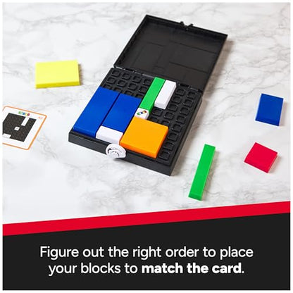 Rubik’s Cube, Gridlock Game, The Problem-Solving Puzzle Game Based on The Iconic Rubik’s Cube, Problem-Solving Brain Teaser, Classic Color-Matching Puzzle, 1 or More Players, for Ages 7 & Up