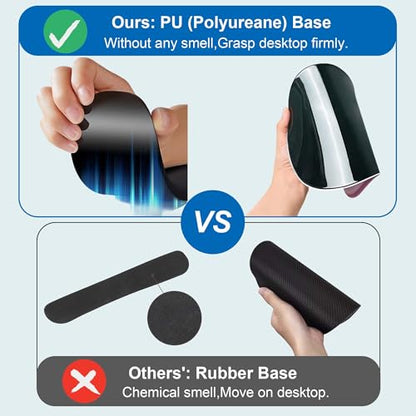 Mouse Pad with Keyboard Wrist Rest,Ergonomic Mouse Pad Wrist Support PU Base with Coaster,Mousepad with Nonslip Base for Computer Laptop Keyboard Home&Office - color: G-Grey&Black