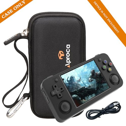 Aproca Portable Hard Storage Case, for RG35XX H Retro Game Emulator Handheld Gaming Player Compatible with rg28xx Retro Game Handheld