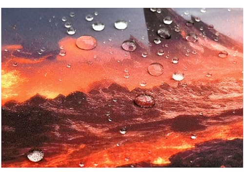 The Gaming Mat Company Single Player MTG Playmat & Mouse Pad – 28" x 14" Lava Valley Gaming Mouse Pad Compatible with Magic: The Gathering playmats, MTG Cards, TCG Gaming mat - color: Lava Valley