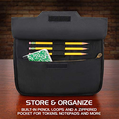 ENHANCE Tabletop MTG Card Travel Bag + Trading Card Binder Album - Bundle