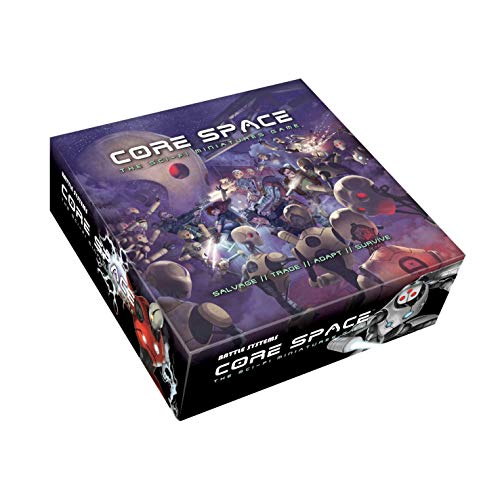 Battle Systems Core Space: The SciFi Miniatures Game Core Set Cooperative/Solo SciFi Dungeon Crawler Board Game