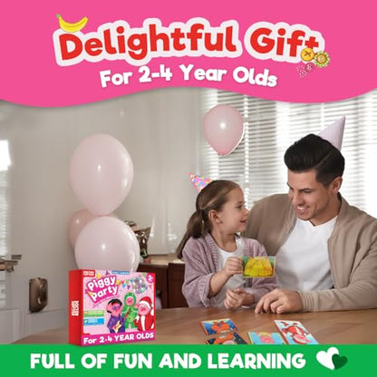Doctor Jupiter Piggy Party Dress-up Game | Toys for Ages 2-4 | Birthday Gift for 2 Year Old Boys and Girls | Toddler Toys for 2-3-4 Year Old | Learning & Education Toys - style: Piggy Party