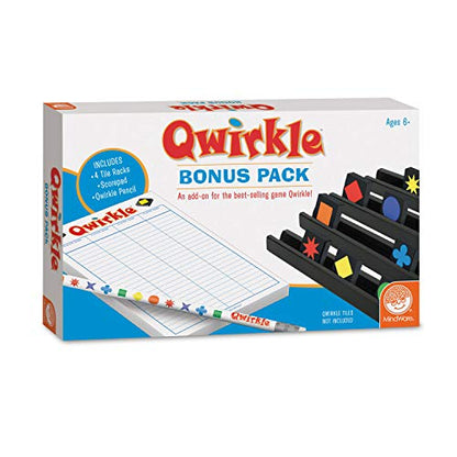 MindWare Complete Qwirkle Family Game Pack: Original, Travel, Rummy, and Bonus Pack