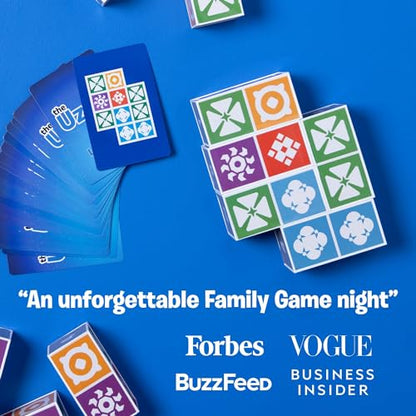The Uzzle 3.0 Board Game, Family Board Games for Children & Adults, Block Puzzle Games for Ages 4+ - style: Uzzle 3.0